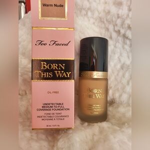 Too Faced Born This Way Medium-to - Full Coverage Foundation-Warm Nude-